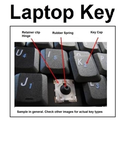 Dell keyboard key inspiron - key,